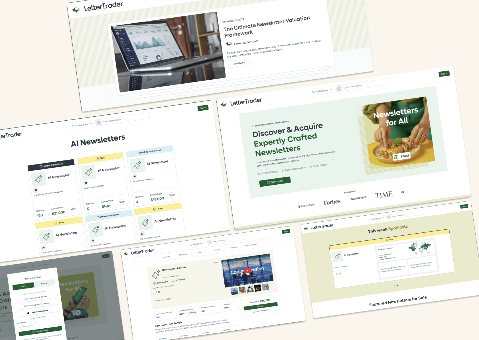 Sample of our work - Web Lobby Agency